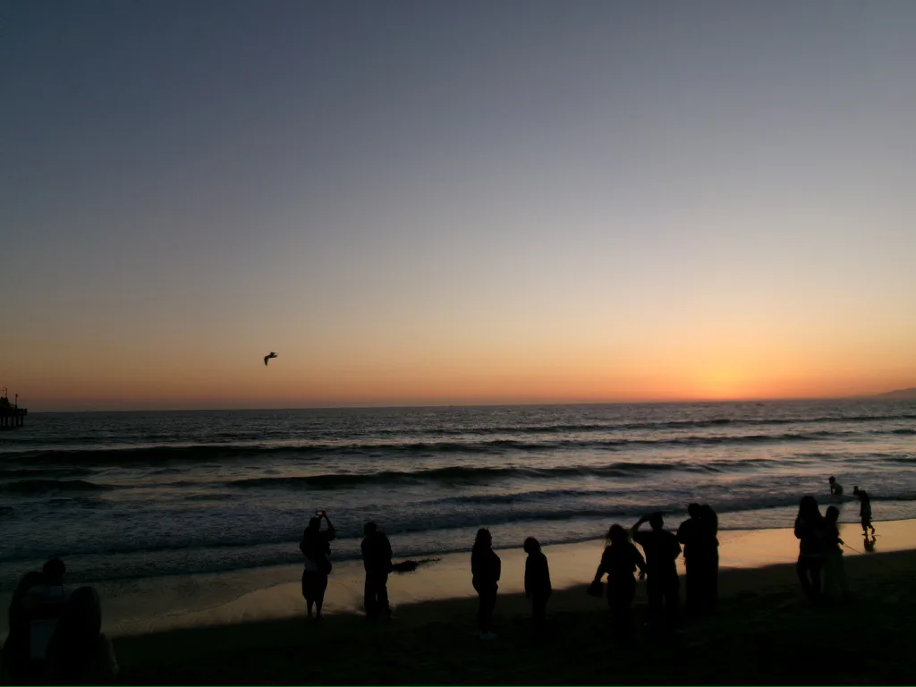 Santa Monica Pier in California